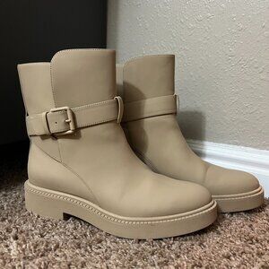 VINCE Waterproof Rubber Ankle Boots